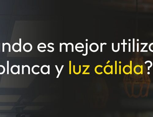 Luz blanca y luz cálida